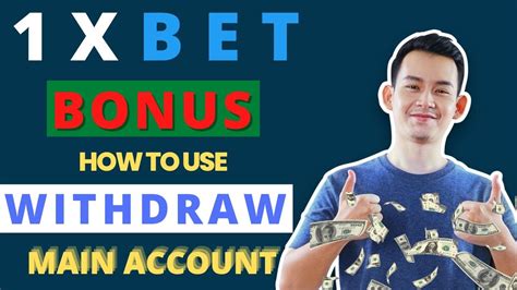 how to withdraw bonus amount in 1xbet|How To Withdraw From 1xBet .